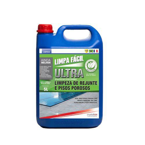 Limpa Fácil Ultra Limpeza de Rejunte e Pisos Porosos 5 Litros - Performance Eco