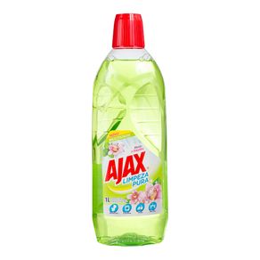 Limpador Ajax Limpeza Pura Menta e Orquídea 1 Litro