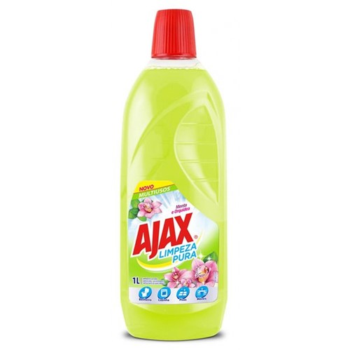 Limpador Perfumado Ajax 1l Pura Menta Orquidea