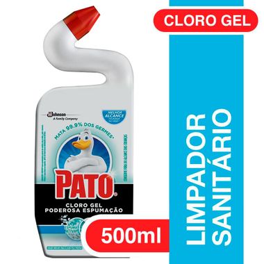 Limpador Sanitário Cloro Gel Ativo Marine Pato 500ml