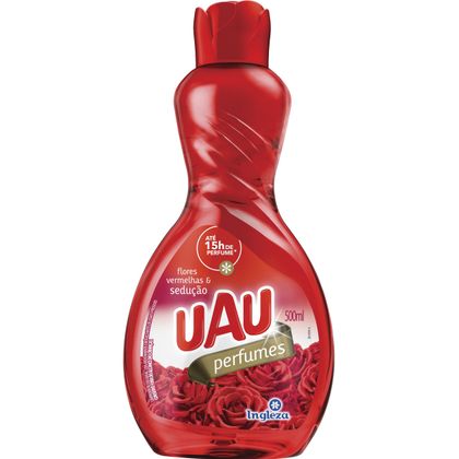 Limpador UAU Perfumes Flores Vermelhas e Sedução 500ml Ingleza