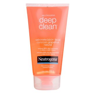 Limpeza Facial Neutrogena Deep Clean Grapefruit Sabonete Facial 150g