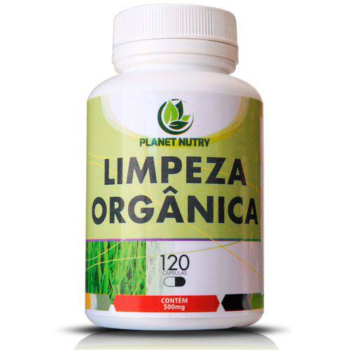 Limpeza Orgânica 500mg 120cps Planet Nutry