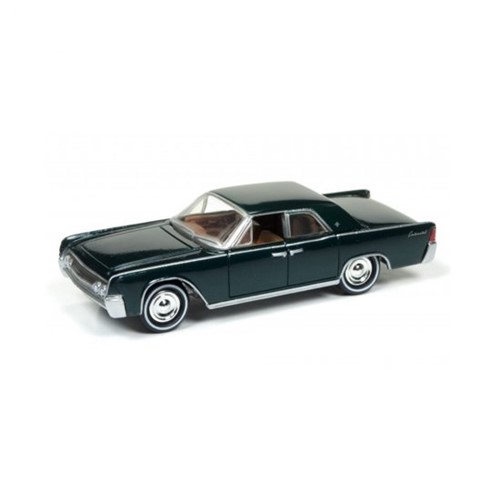 Lincoln: Continental (1961) - Classic Gold - 2017 Series - Verde - 1:64 - Johnny Lightning