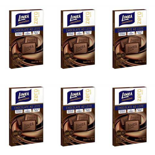 Linea Chocolate Diet ao Leite 15x30g (kit C/06)