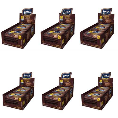 Linea Chocolate Diet Mini ao Leite 15x13g (kit C/06)