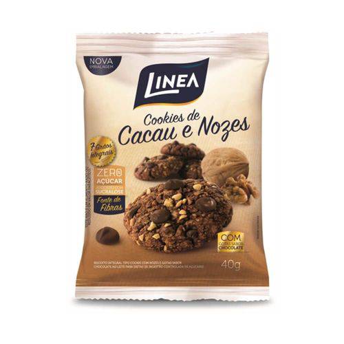 Linea Cookie Chocolate e Nozes 10x40g