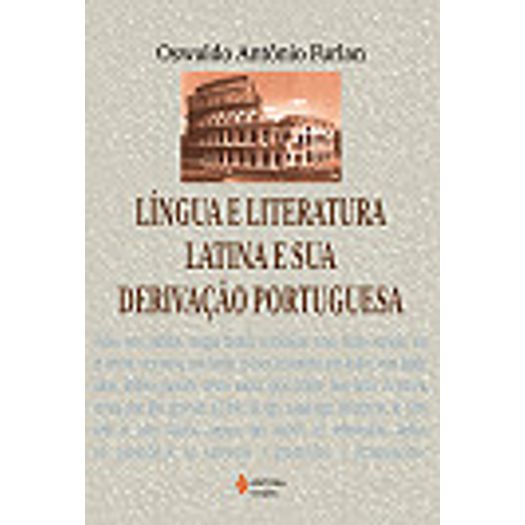 Lingua e Literatura Latina e Sua Derivacao Portugu