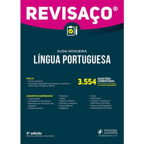 Língua Portuguesa - 3.554 Questões Comentadas e Organizadas por Assunto