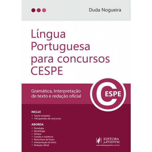 Língua Portuguesa para Concursos Cespe/Cebraspe (2017)