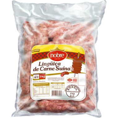 Linguiça de Carne Suína Nobre 5kg
