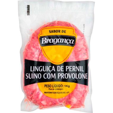 Linguiça de Pernil com Provolone Sabor de Bragança 1Kg