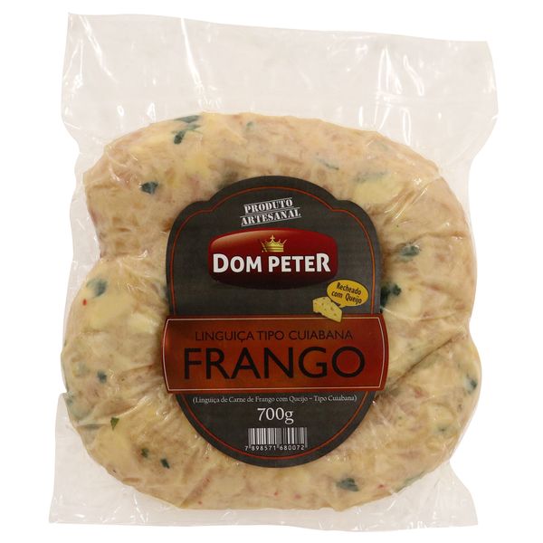 Linguica Frango Cuiabana Dom Peter 700g