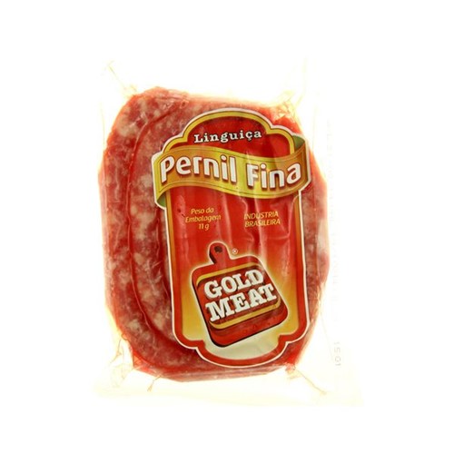 Linguica Pernil Gold Meat Fina 600g Pacote