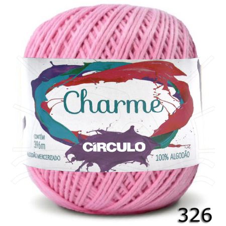 Linha Charme Círculo - Candy Colors 3526 - Rosa