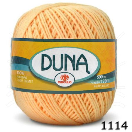 Linha Duna Candy Colors Círculo 100g 1114 - Amarelo