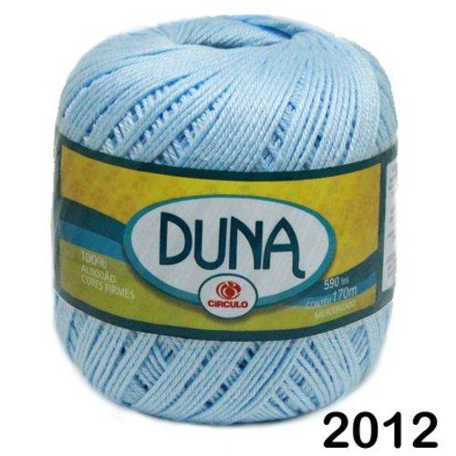 Linha Duna Circulo 100g - Cor: 2012 Azul Candy