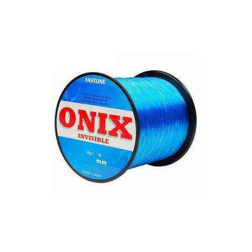 Linha Fastline Onix Invisible Azul 0,47mm 45LB - Nylon 500M