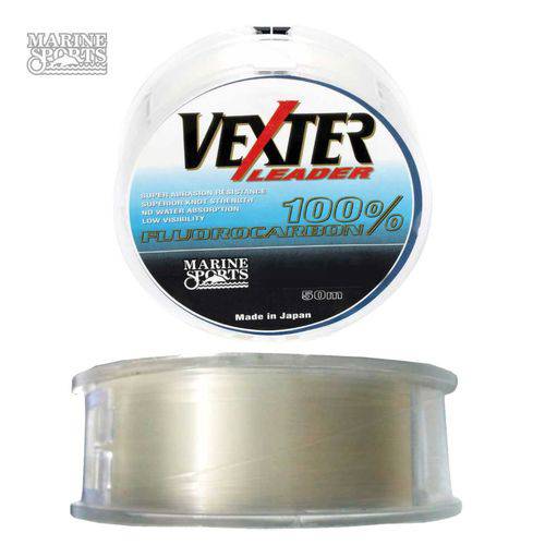Linha Fluorcarbono Marine Sports Vexter Leader 0.31mm 12,5lb