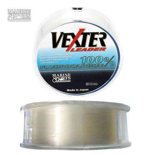 Linha Fluorcarbono Marine Sports Vexter Leader 0.37mm 17lbs