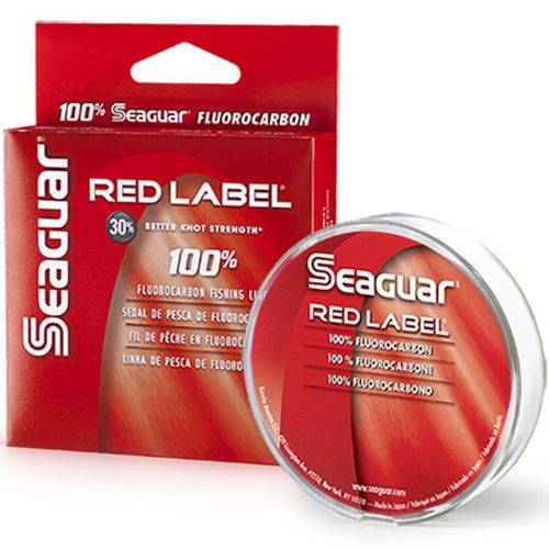 Linha Fluorocarbon Seaguar Red Label 04lb (0,16mm - 183m)