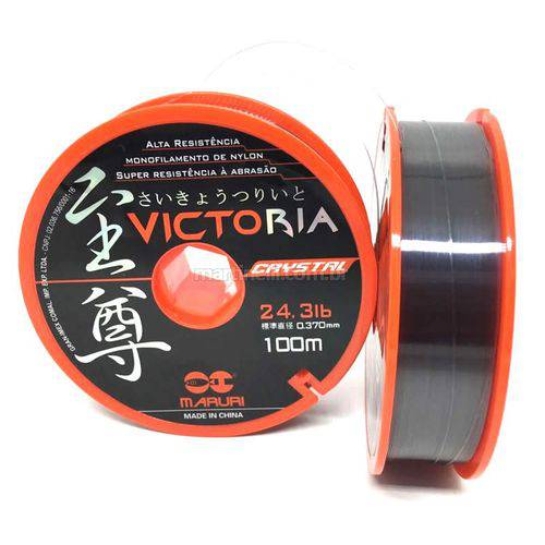 Linha Mono Maruri Victoria Crystal 0,30mm 17,4lbs 100m