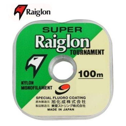 Linha Mono Raiglon 0,330mm 25lbs/11,37kg - 100 Metros