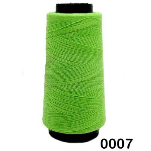 Linha para Costura Sancris 120 com 2000j - Cor: 0007 - Verde