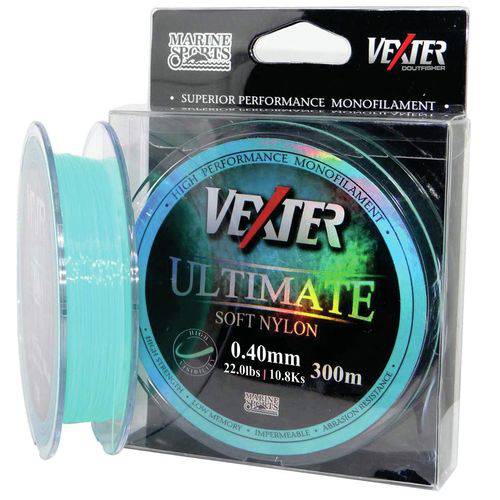 Linha Vexter Ultimate Soft 0,40mm 300m - Azul