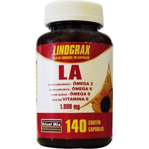 Linograx - 1000Mg - 140 Cápsulas - Orient Mix