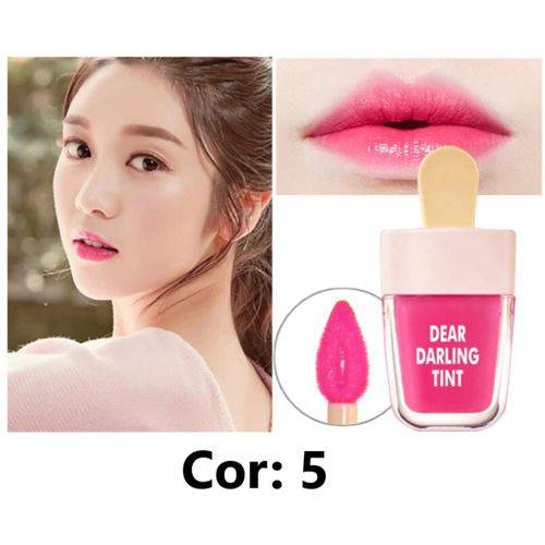 Lip Tint Moda Coreana Longa Duração a Prova D''agua Linda Coleção