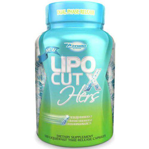 Lipo Cut X Hers - 120 Cápsulas - Arnold Nutrition