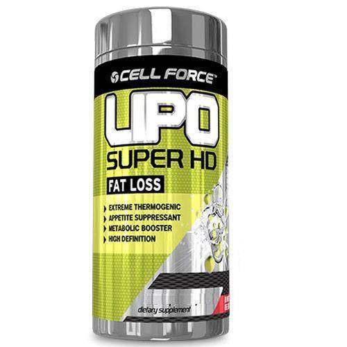 Lipo Super Hd - 60 Cápsulas - Cell Force