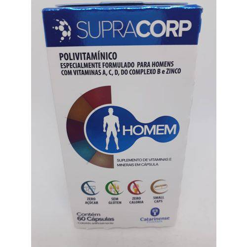 Lipocorp Supracorp Homem 60 Capsulas ( Catarinense)