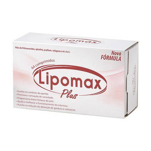 Lipomax Plus com 64 Comprimidos