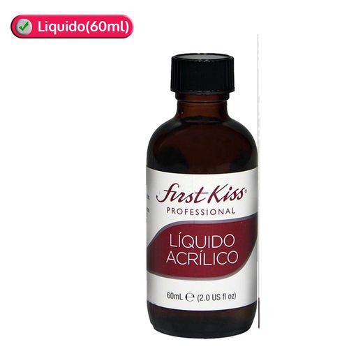 Liquido Acrílico First Kiss Monomer 60ml