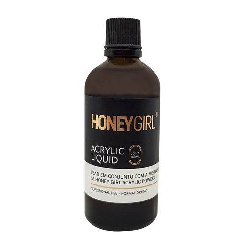 Liquido Acrílico Honey Girl Monomer 100ml Unha de Porcelana