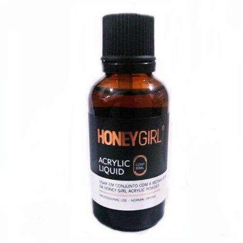 Liquido Acrílico Monomer Honey Girl 30ml Unha de Porcelana