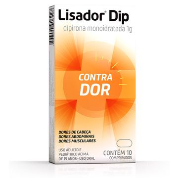 Lisador Dip 1g Hypera 10 Comprimidos