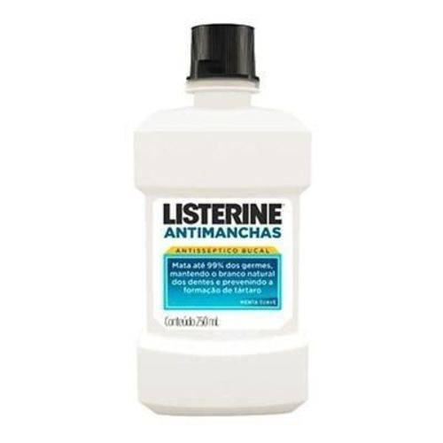 Listerine Antimanchas Enxaguante Bucal 250ml (kit C/12)