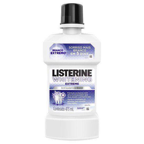 Listerine Whitening Extreme Enxaguante Bucal 473ml