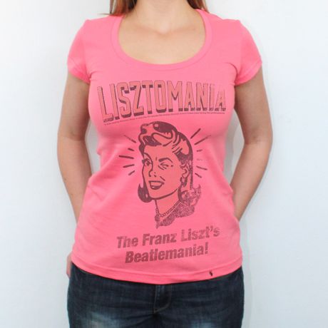 Lisztomania - Camiseta Clássica Feminina