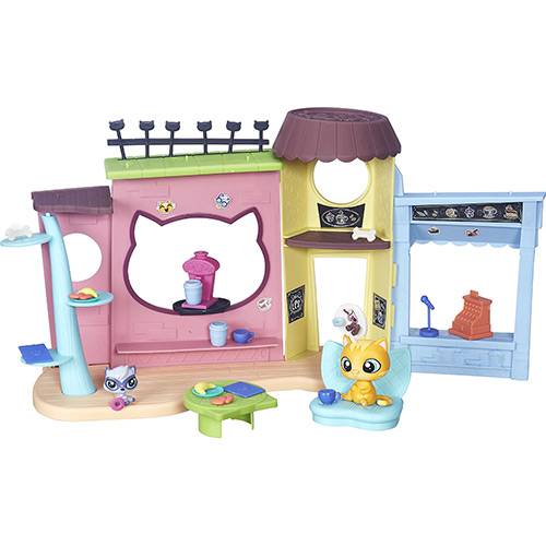 Littlest Pet Shop Conjunto Playset Pet Café Patinhas - Hasbro