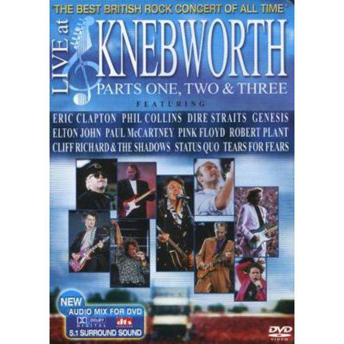 Live At Knebworth Parts One, Two e Three - DVD / Rock