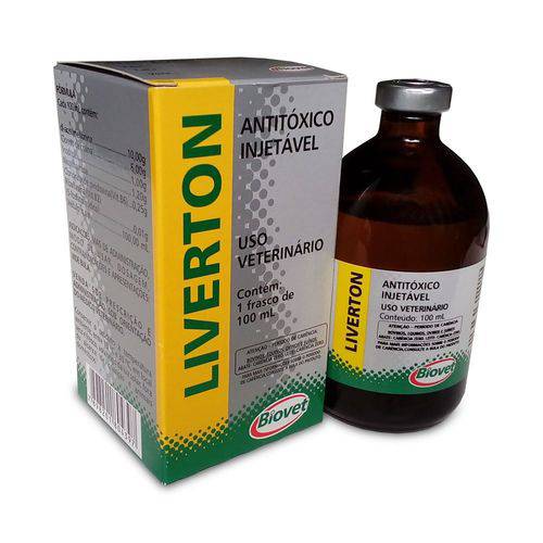 Liverton Injetável - Biovet - 100 Ml