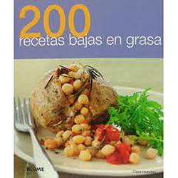 Livro - 200 Recetas Bajas En Grasa