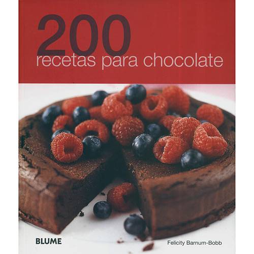 Livro - 200 Recetas para Chocolate