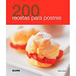Livro - 200 Recetas para Postres