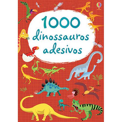 Livro - 1000 Dinossauros Adesivos