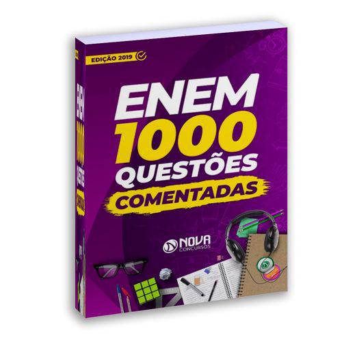 Livro 1000 Questoes Comentadas ENEM 2019